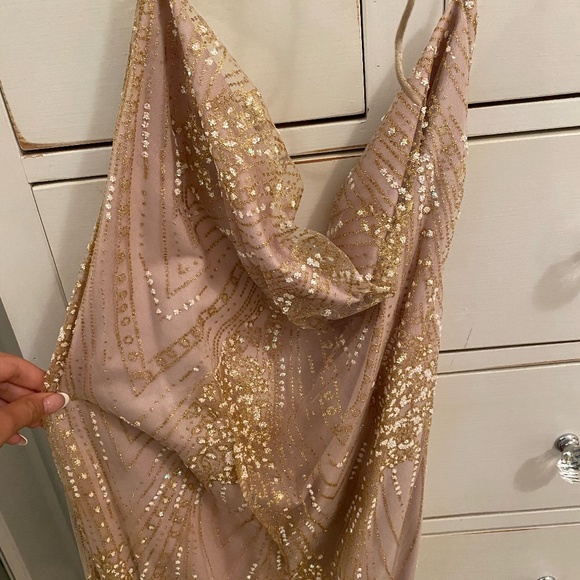 Time Machine Dress Champagne from Hello Molly - Picture 3 of 12